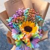 Sunflower Rainbow Bouquet Diamond Painting