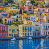 Symi Greece Diamond Painting