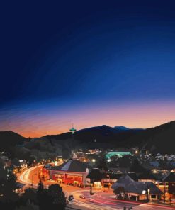 Tennessee Gatlinburg City Diamond Painting