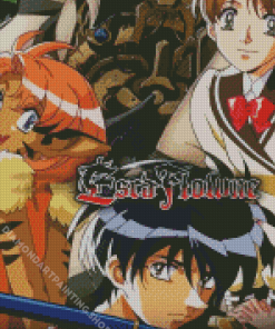 Vision Of Escaflowne Anime Poster Diamond Painting