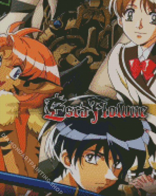 Vision Of Escaflowne Anime Poster Diamond Painting