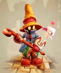 Vivi Ornitier And Moogle Diamond Painting