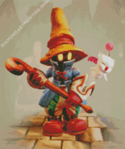 Vivi Ornitier And Moogle Diamond Painting