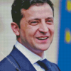 Volodymyr Zelensky President Of Ukraine Diamond Painting