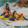 Whitewater Rafting Diamond Painting