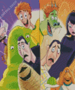 Aesthetic Hotel Transylvania Diamond Painting