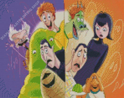 Aesthetic Hotel Transylvania Diamond Painting