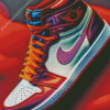 Aesthetic Jordan 1 Diamond Painting