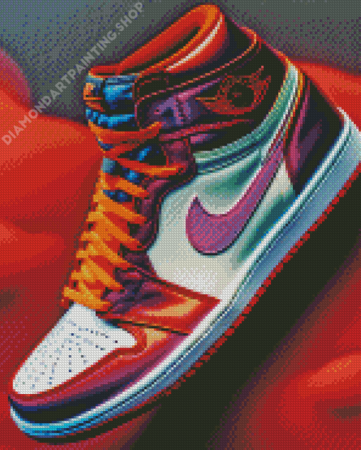 Aesthetic Jordan 1 Diamond Painting