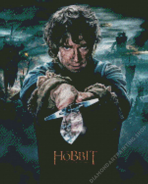 Bilbo Baggins Poster Diamond Painting