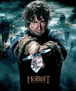 Bilbo Baggins Poster Diamond Painting