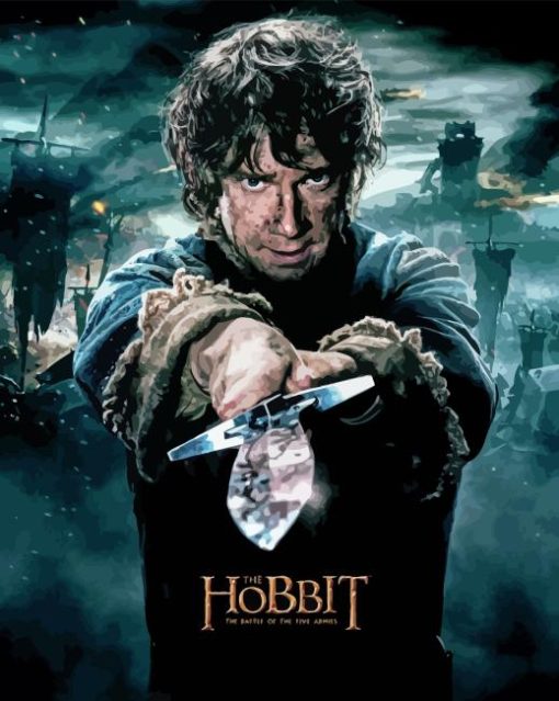 Bilbo Baggins Poster Diamond Painting