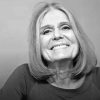 Black And White Gloria Steinem Diamond Painting