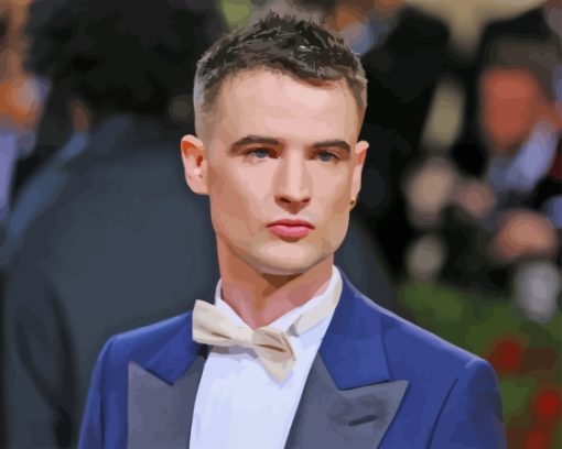 Classy Tom Sturridge Diamond Painting