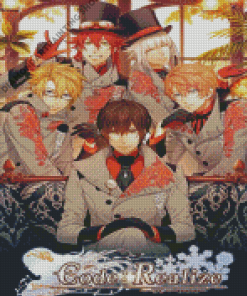 Code Realize Game Serie Characters Diamond Painting