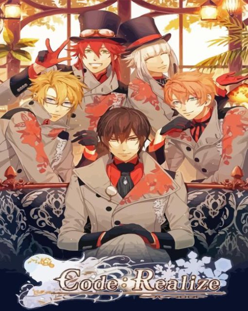 Code Realize Game Serie Characters Diamond Painting