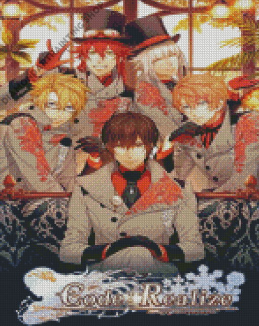 Code Realize Game Serie Characters Diamond Painting