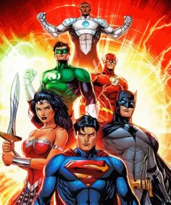 Cool Justice League Diamond Painting