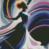 Dancing Lady Diamond Painting