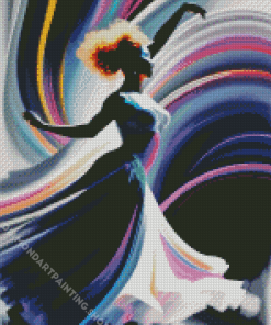 Dancing Lady Diamond Painting