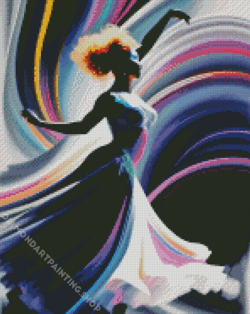 Dancing Lady Diamond Painting