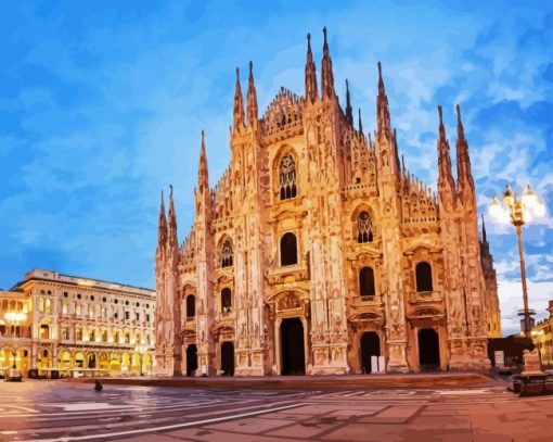 Duomo Di Milano In Italy Diamond Painting