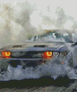 Hellcat Srt In Smoke Diamond Painting