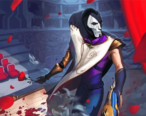 Jhin Character Diamond Painting