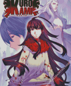 Manga Kurokami Poster Diamond Painting