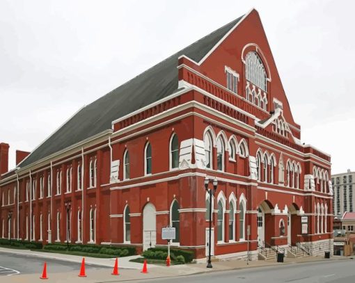 Nashville Ryman Theater Diamond Painting