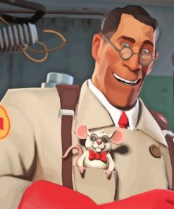 The Medic Team Fortress Diamond Painting