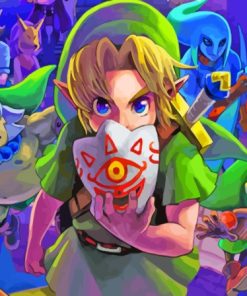 Zelda Majora Mask Diamond Painting