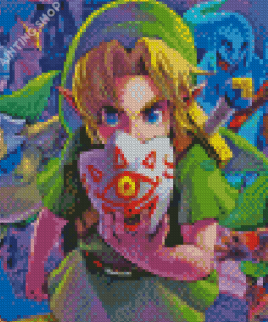 Zelda Majora Mask Diamond Painting