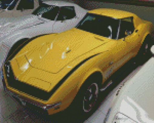 1969 Chevrolet Corvette ZL1 Diamond Paintings