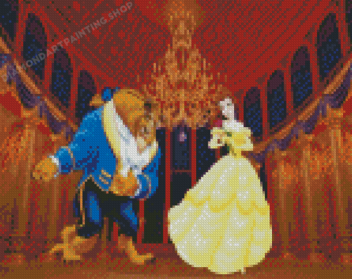 Beauty and The Beast Diamond Paintings