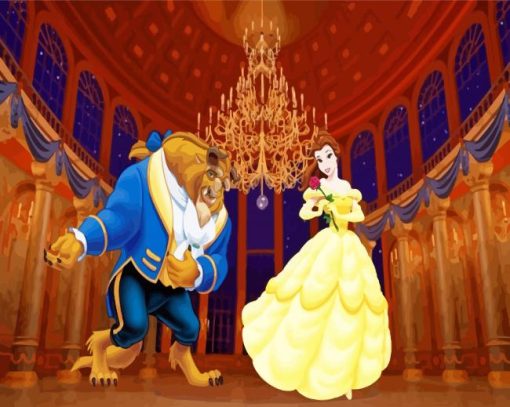 Beauty and The Beast Diamond Paintings