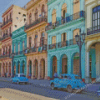 Cuba Havana Buildings Diamond Paintings