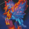 Fire And Ice Horse Diamond Paintings