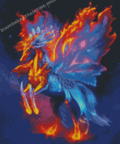 Fire And Ice Horse Diamond Paintings