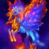 Fire And Ice Horse Diamond Paintings