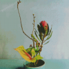 Ikebana Protea Diamond Painting