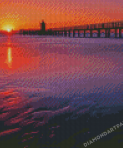 Italy Seascapes Sunset Diamond Painting