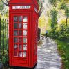 The Red Phone Box Diamond Painting