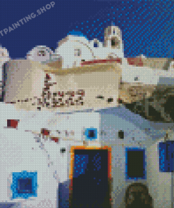 Thira Santorini Diamond Painting