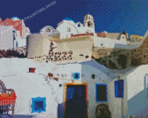 Thira Santorini Diamond Painting