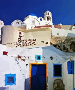 Thira Santorini Diamond Painting