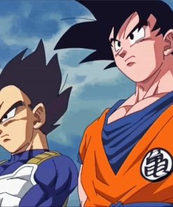 Vegeta And Goku Diamond Painting