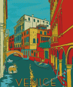 Venice Italy Poster Diamond Painting