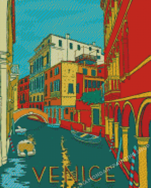 Venice Italy Poster Diamond Painting