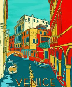 Venice Italy Poster Diamond Painting